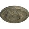 Ekena Millwork Granada Ceiling Medallion (Fits Canopies up to 7 1/8"), 19"OD x 1 1/2"P, Witch Hazel Crackle CM19GAWHC - alternate 5